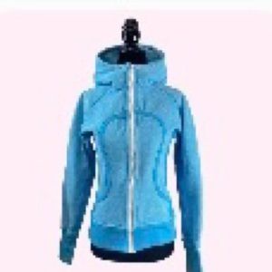 Lululemon Blue Scuba Hoodie Sweater